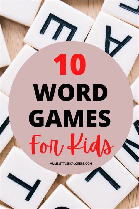 word games for kids